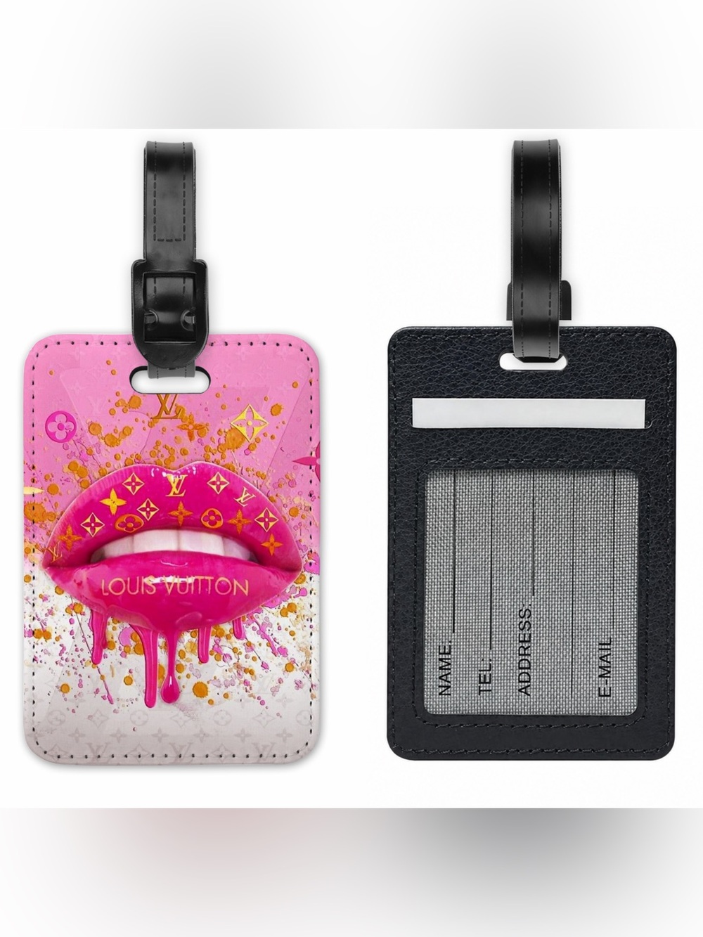 HANDMADE FASHION Luggage ID Tag